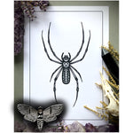 Spider Print + Moth Pin (FREE)